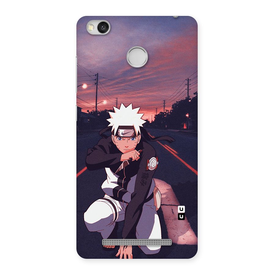 Anime Naruto Aesthetic Back Case for Redmi 3S Prime