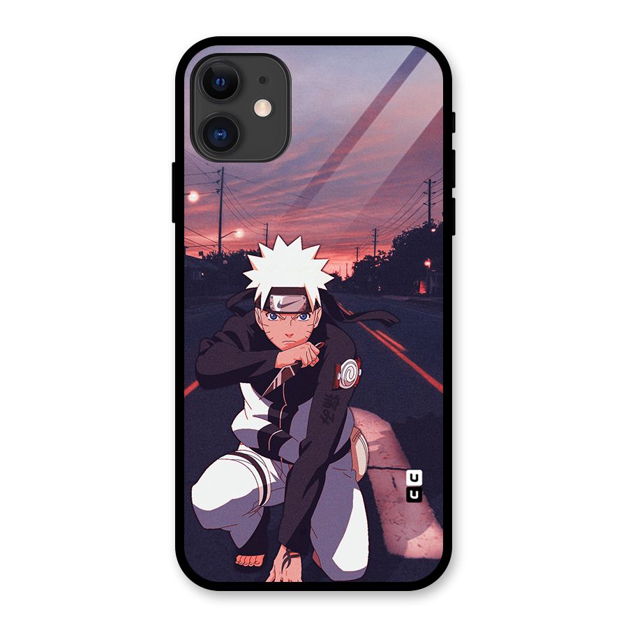 Anime Naruto Aesthetic Glass Back Case for iPhone 11