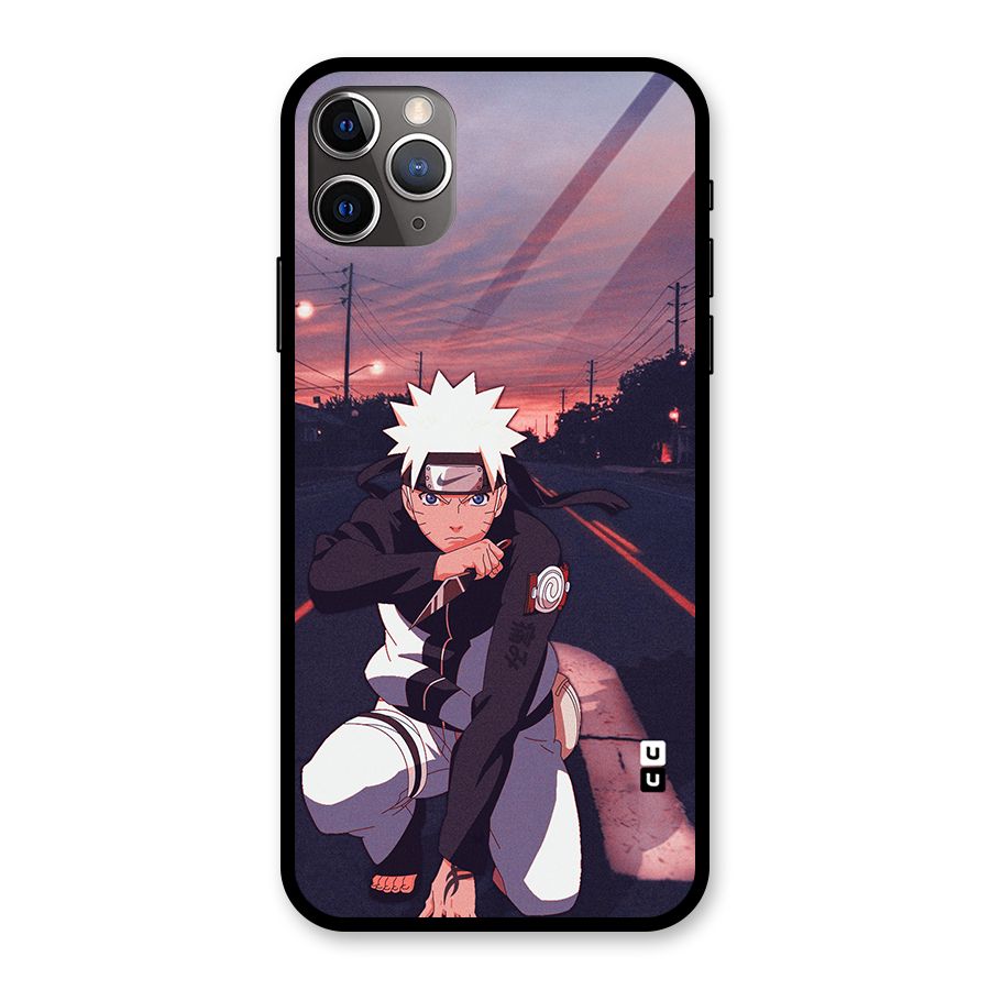 Anime Naruto Aesthetic Glass Back Case for iPhone 11 Pro Max