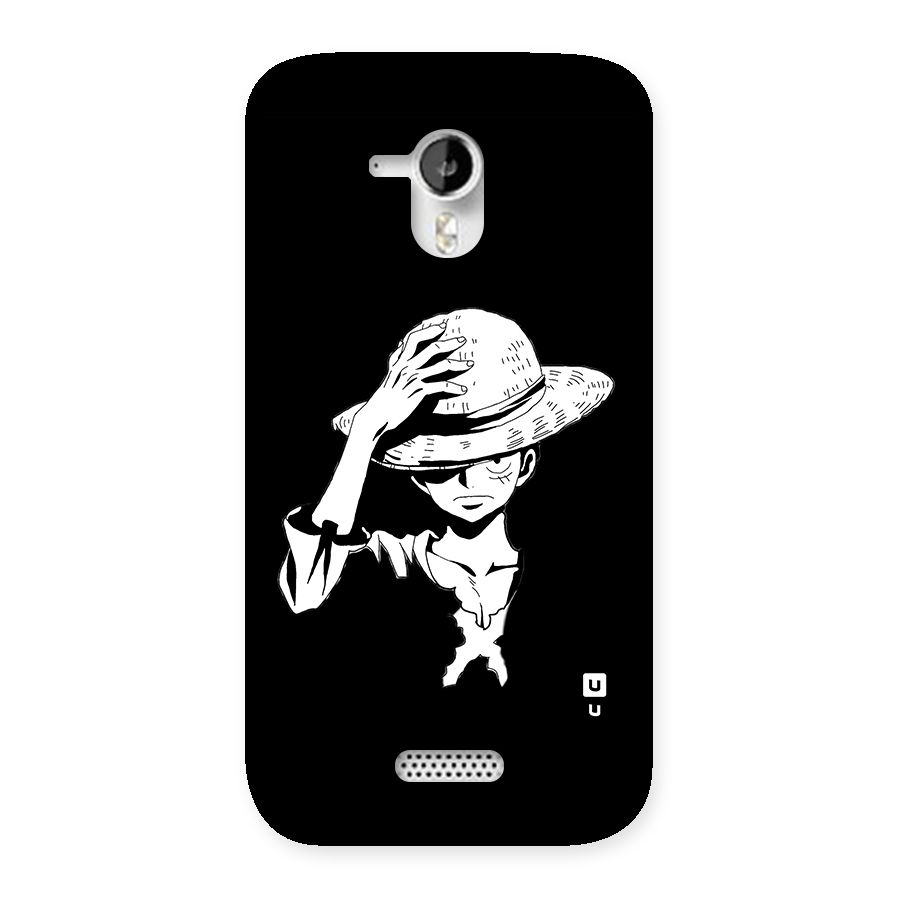 Anime One Piece Luffy Silhouette Back Case for Canvas HD A116