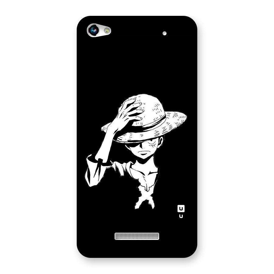 Anime One Piece Luffy Silhouette Back Case for Canvas Hue 2 A316