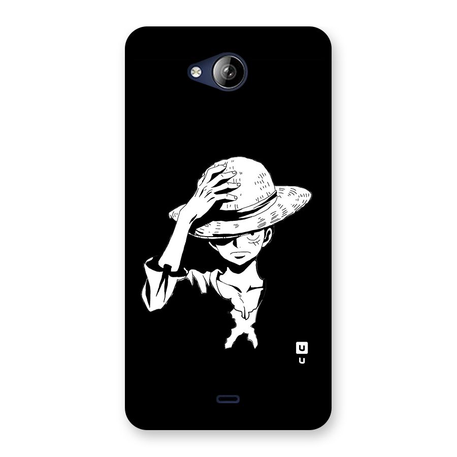 Anime One Piece Luffy Silhouette Back Case for Canvas Play Q355