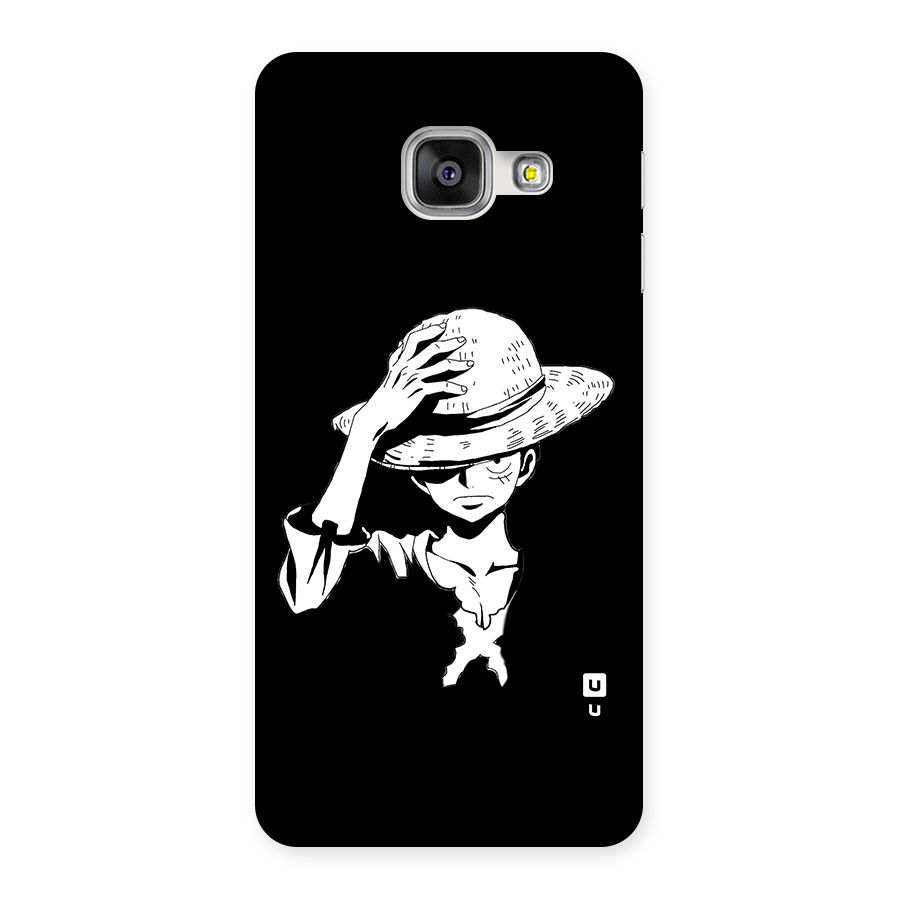 Anime One Piece Luffy Silhouette Back Case for Galaxy A3 (2016)