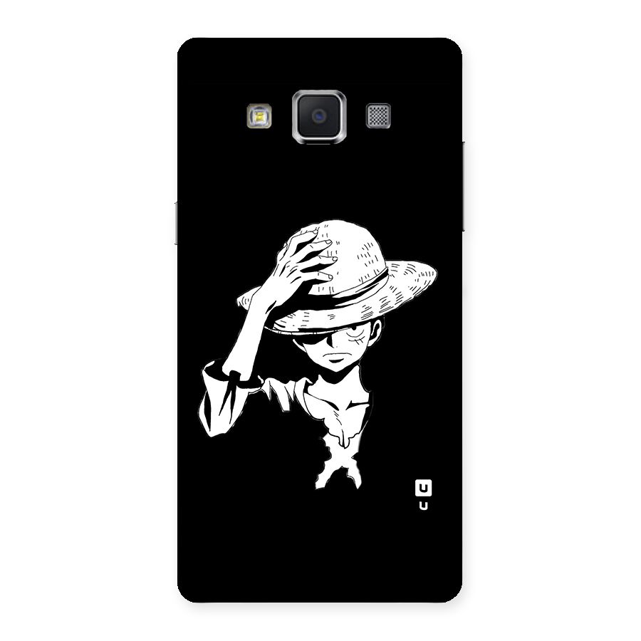 Anime One Piece Luffy Silhouette Back Case for Galaxy A5