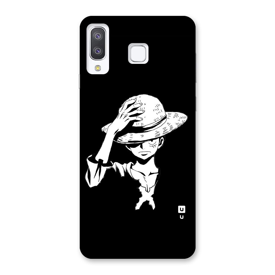 Anime One Piece Luffy Silhouette Back Case for Galaxy A8 Star