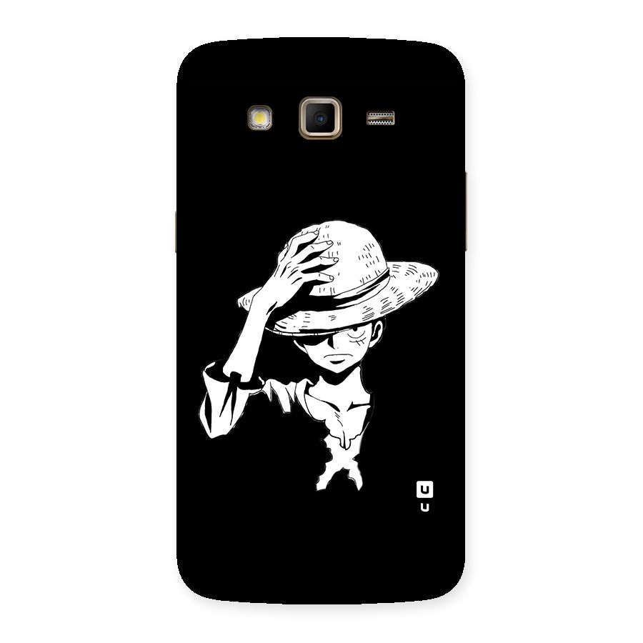 Anime One Piece Luffy Silhouette Back Case for Galaxy Grand 2