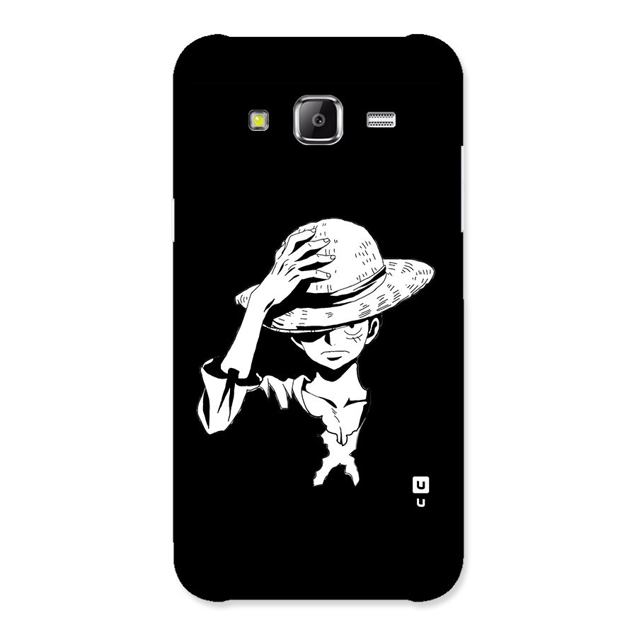 Anime One Piece Luffy Silhouette Back Case for Galaxy J2 Prime