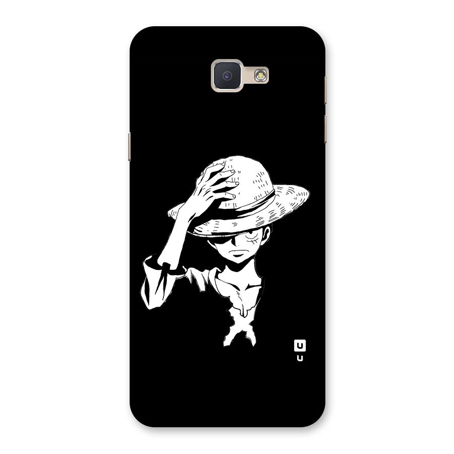 Anime One Piece Luffy Silhouette Back Case for Galaxy J5 Prime