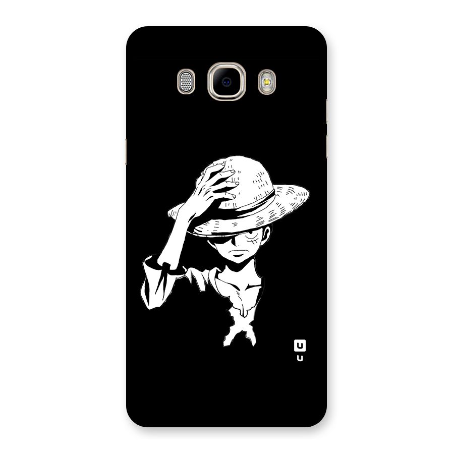 Anime One Piece Luffy Silhouette Back Case for Galaxy J7 2016