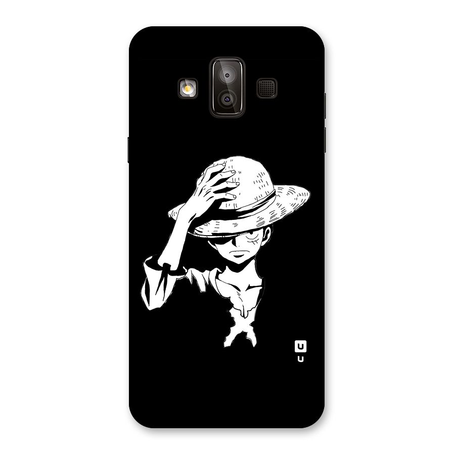 Anime One Piece Luffy Silhouette Back Case for Galaxy J7 Duo