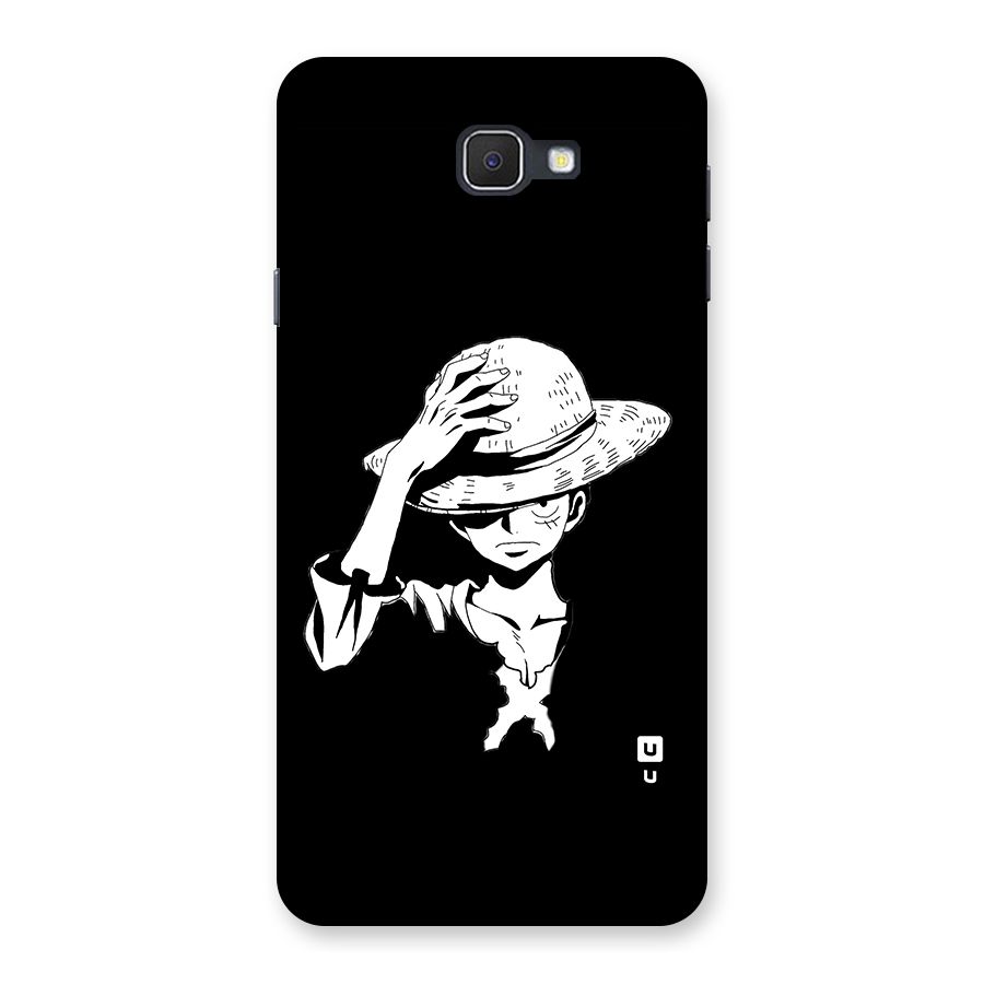 Anime One Piece Luffy Silhouette Back Case for Galaxy J7 Prime