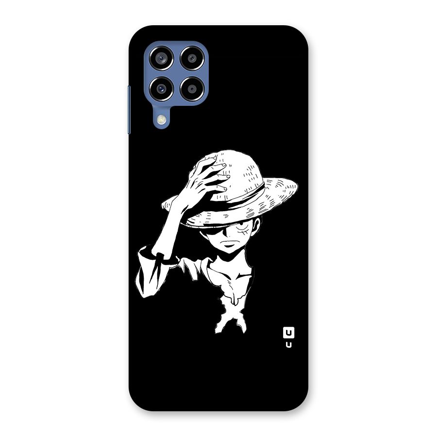 Anime One Piece Luffy Silhouette Back Case for Galaxy M53 5G
