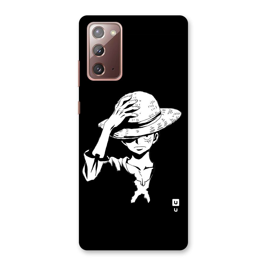 Anime One Piece Luffy Silhouette Back Case for Galaxy Note 20
