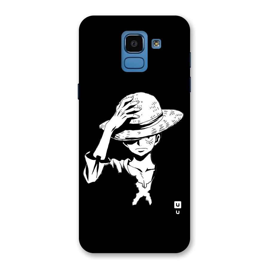Anime One Piece Luffy Silhouette Back Case for Galaxy On6