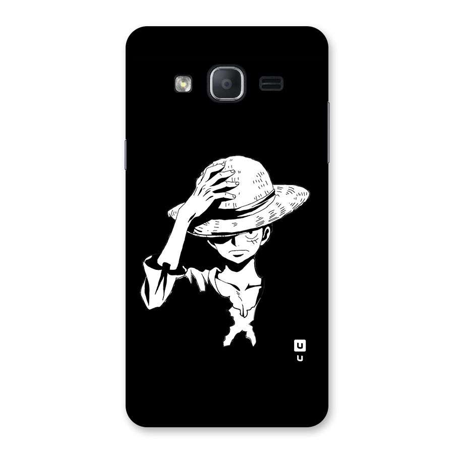 Anime One Piece Luffy Silhouette Back Case for Galaxy On7 2015