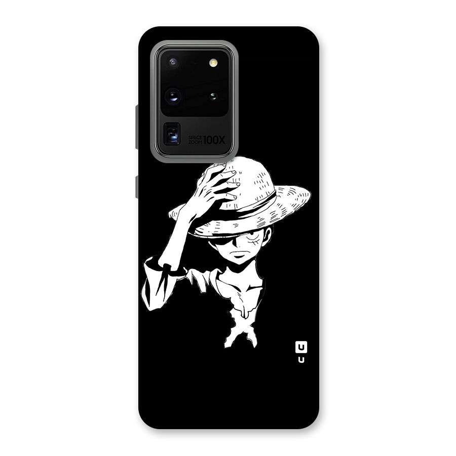 Anime One Piece Luffy Silhouette Back Case for Galaxy S20 Ultra
