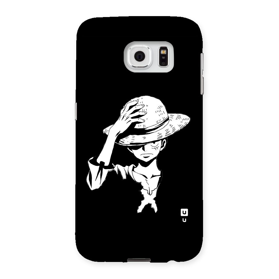 Anime One Piece Luffy Silhouette Back Case for Galaxy S6