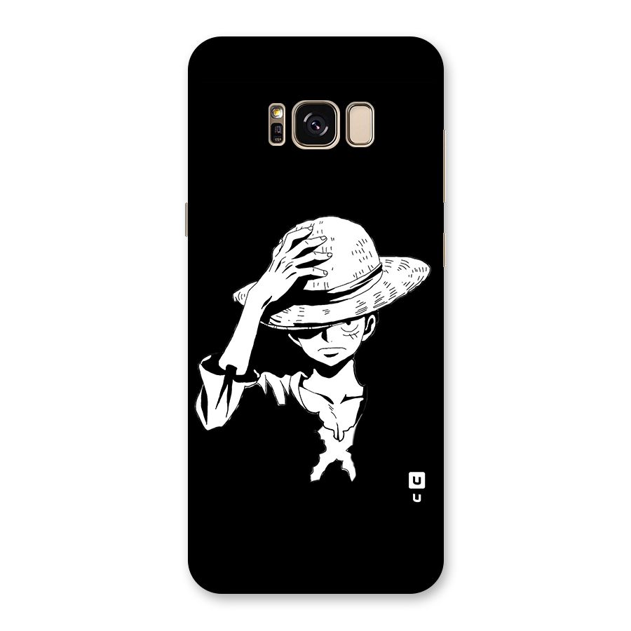 Anime One Piece Luffy Silhouette Back Case for Galaxy S8 Plus