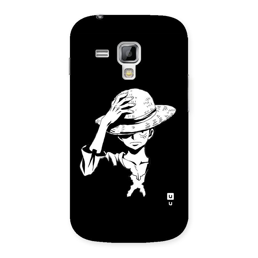 Anime One Piece Luffy Silhouette Back Case for Galaxy S Duos