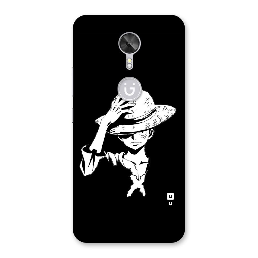 Anime One Piece Luffy Silhouette Back Case for Gionee A1