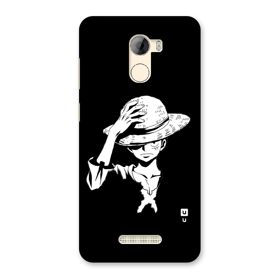Anime One Piece Luffy Silhouette Back Case for Gionee A1 LIte