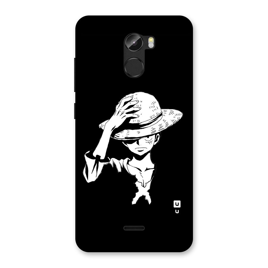 Anime One Piece Luffy Silhouette Back Case for Gionee X1