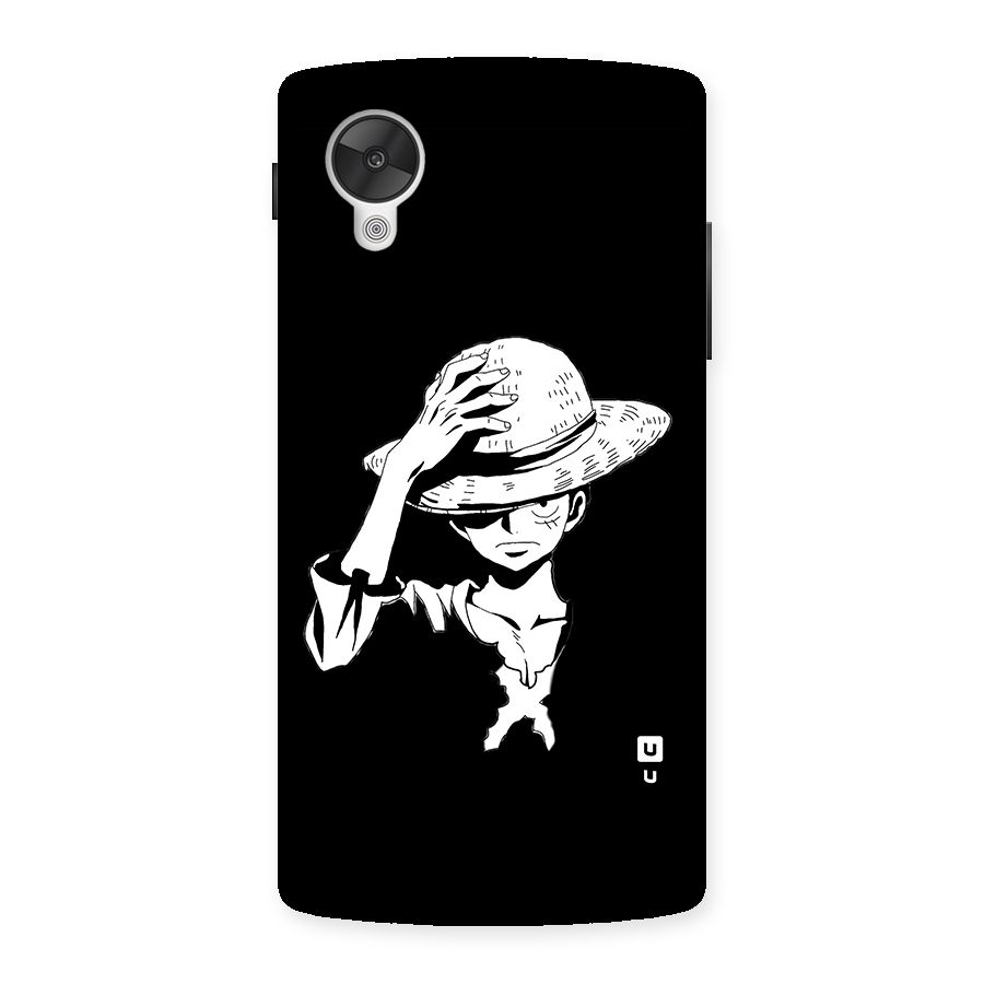 Anime One Piece Luffy Silhouette Back Case for Google Nexus 5