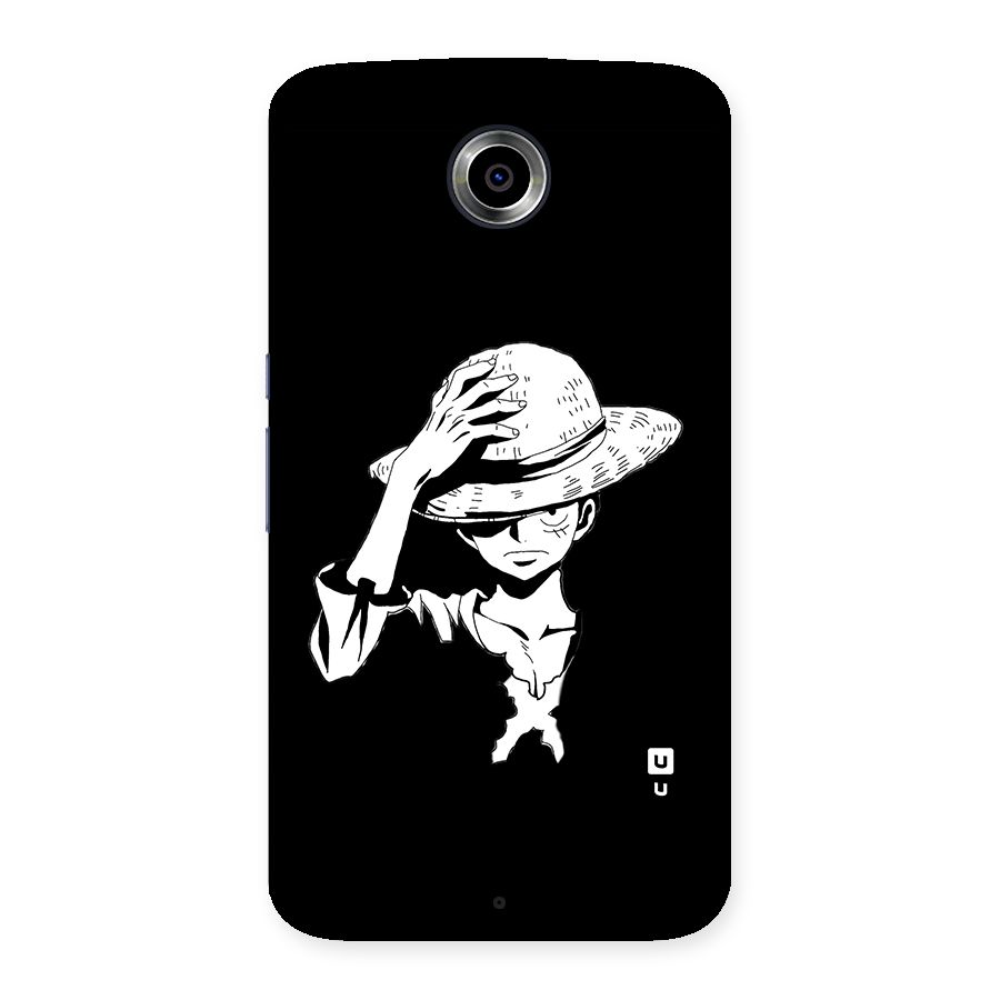 Anime One Piece Luffy Silhouette Back Case for Google Nexus 6