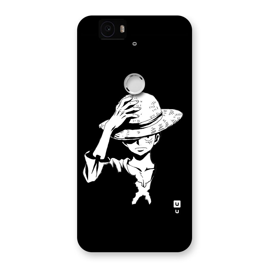 Anime One Piece Luffy Silhouette Back Case for Google Nexus 6P