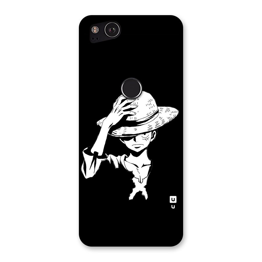 Anime One Piece Luffy Silhouette Back Case for Google Pixel 2