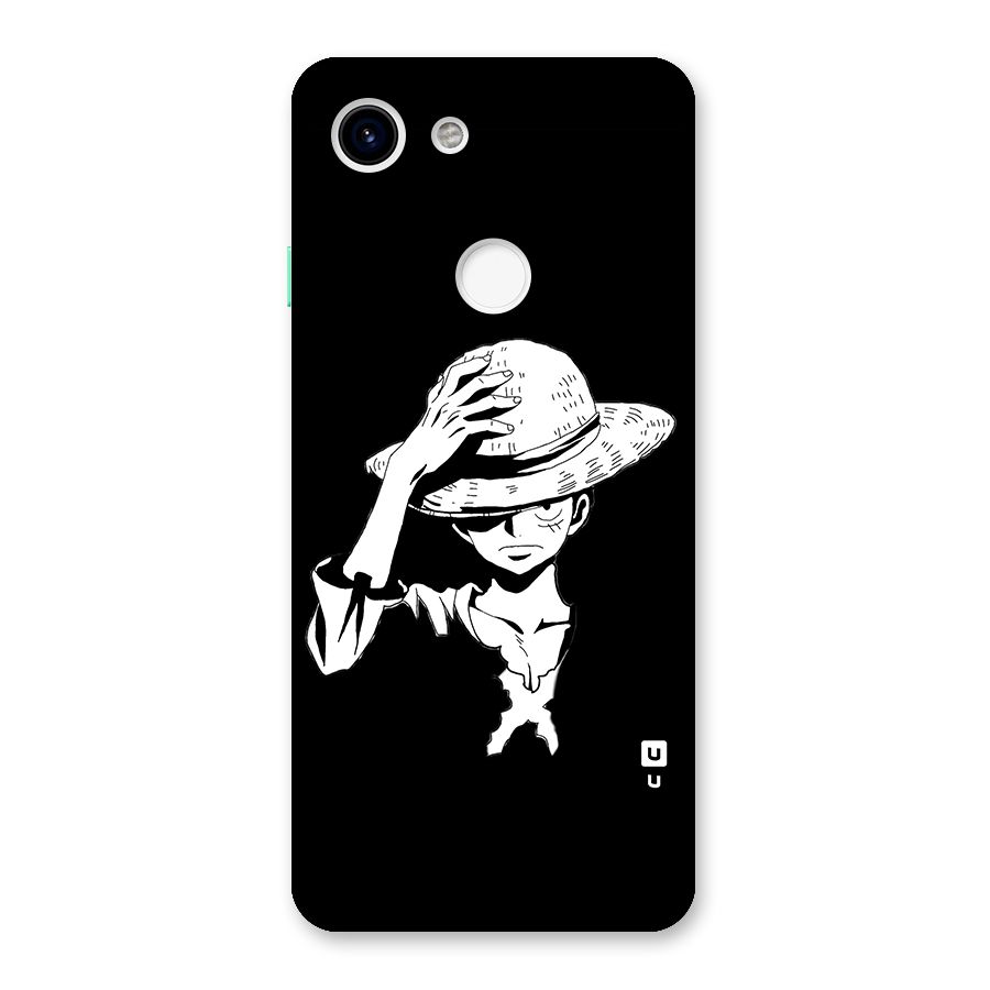 Anime One Piece Luffy Silhouette Back Case for Google Pixel 3