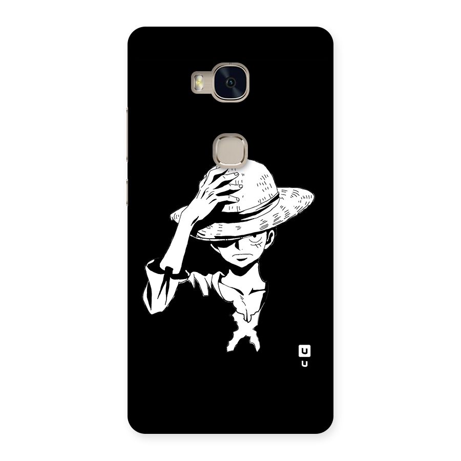 Anime One Piece Luffy Silhouette Back Case for Honor 5X