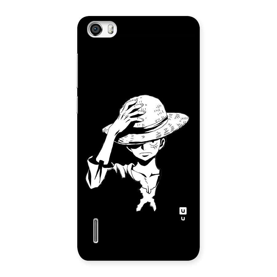 Anime One Piece Luffy Silhouette Back Case for Honor 6