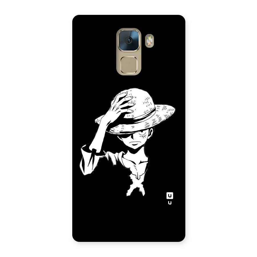 Anime One Piece Luffy Silhouette Back Case for Honor 7