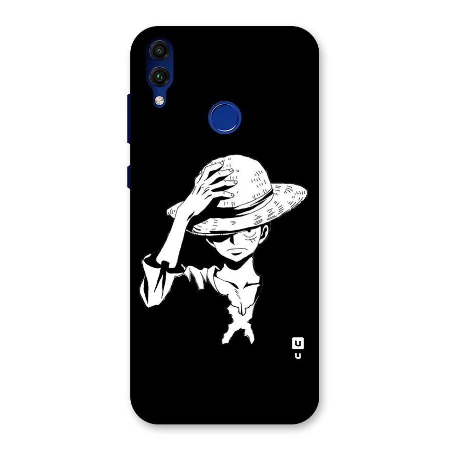 Anime One Piece Luffy Silhouette Back Case for Honor 8C
