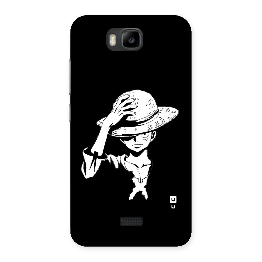 Anime One Piece Luffy Silhouette Back Case for Honor Bee
