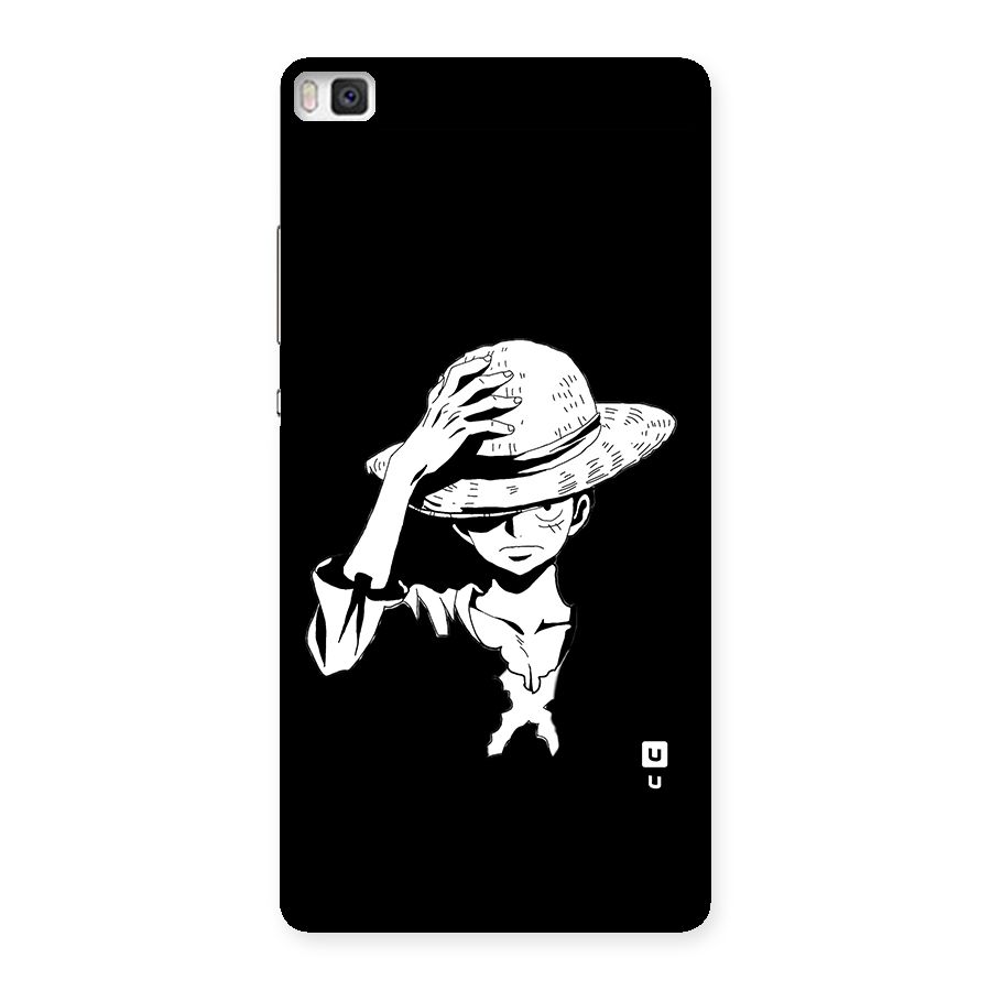 Anime One Piece Luffy Silhouette Back Case for Huawei P8