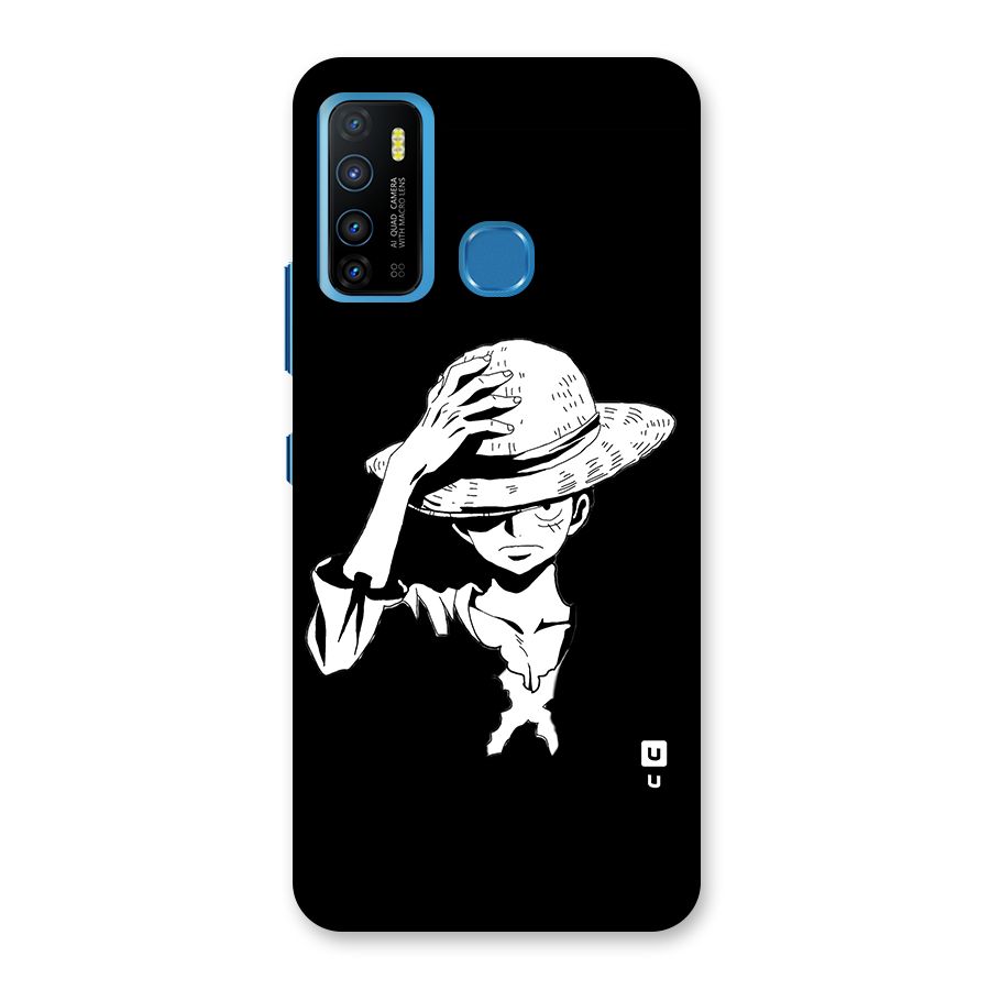 Anime One Piece Luffy Silhouette Back Case for Infinix Hot 9