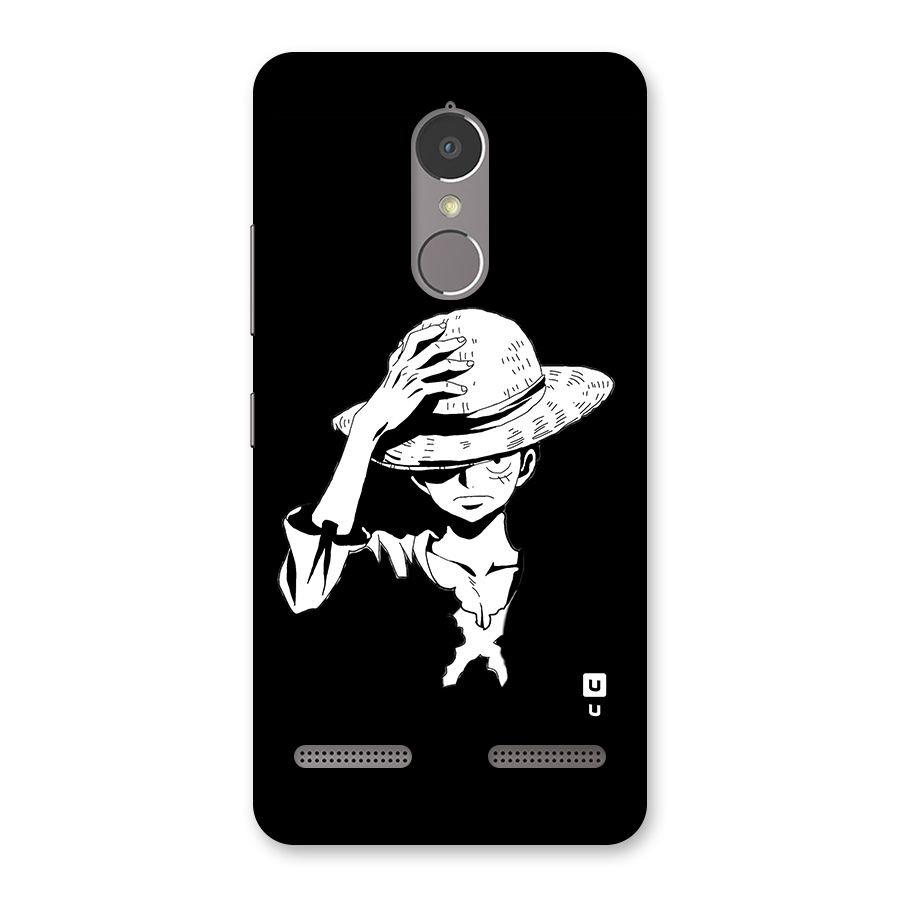 Anime One Piece Luffy Silhouette Back Case for Lenovo K6