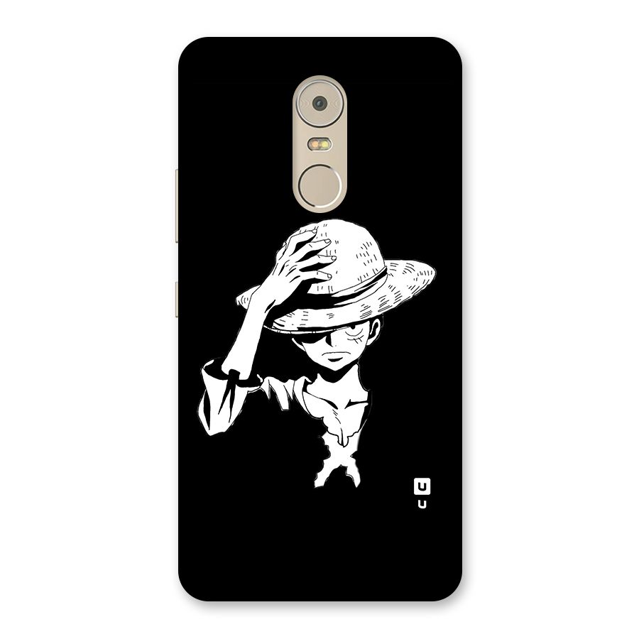 Anime One Piece Luffy Silhouette Back Case for Lenovo K6 Note