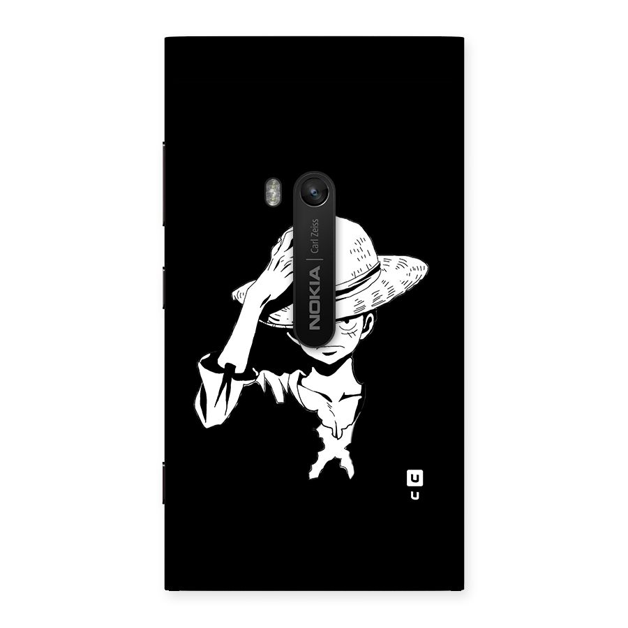 Anime One Piece Luffy Silhouette Back Case for Lumia 920