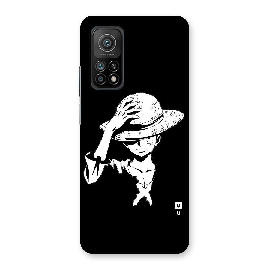 Anime One Piece Luffy Silhouette Back Case for Mi 10T 5G