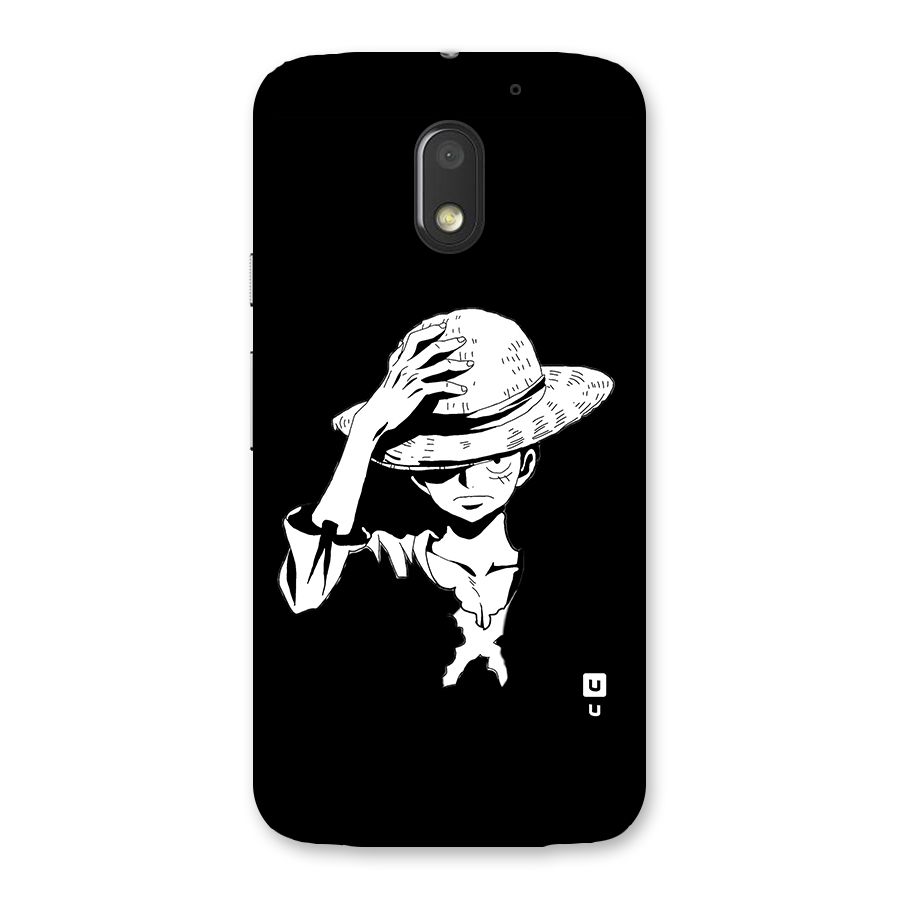 Anime One Piece Luffy Silhouette Back Case for Moto E3 Power
