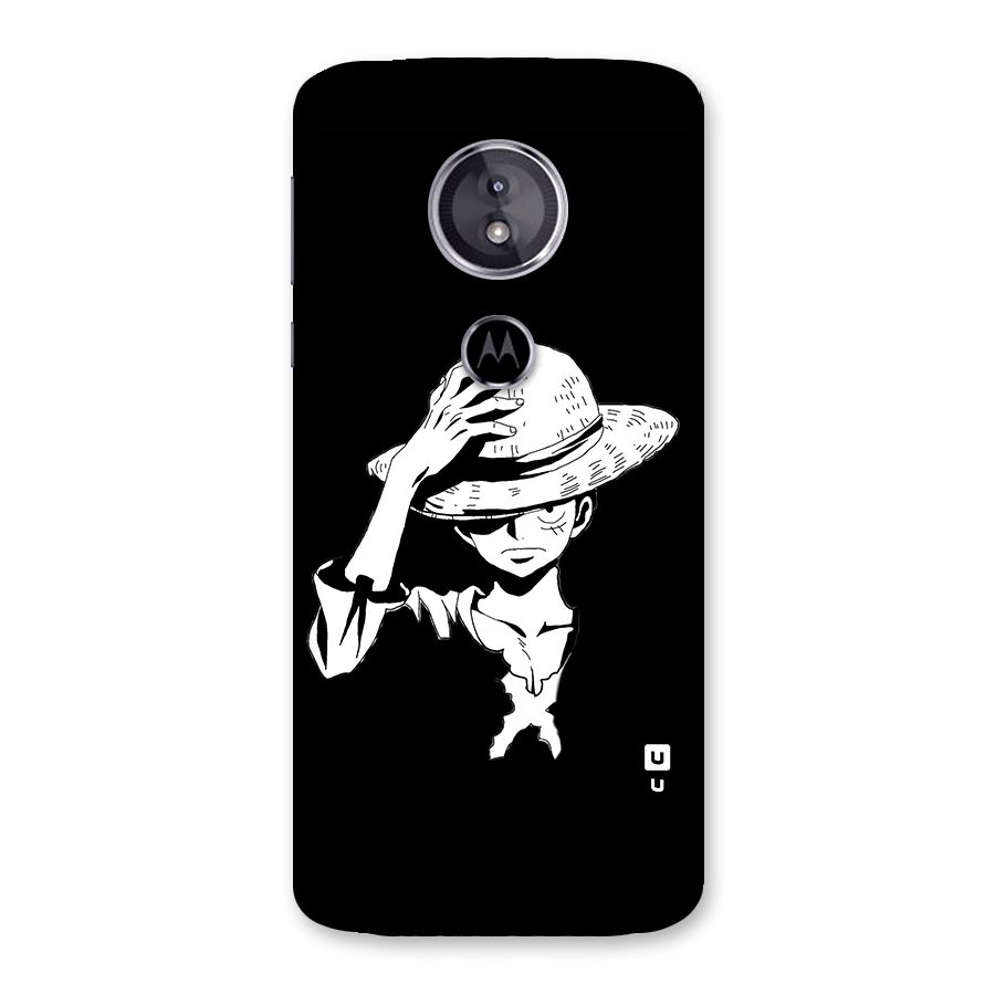 Anime One Piece Luffy Silhouette Back Case for Moto E5