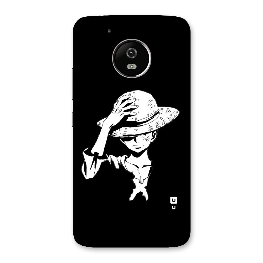 Anime One Piece Luffy Silhouette Back Case for Moto G5