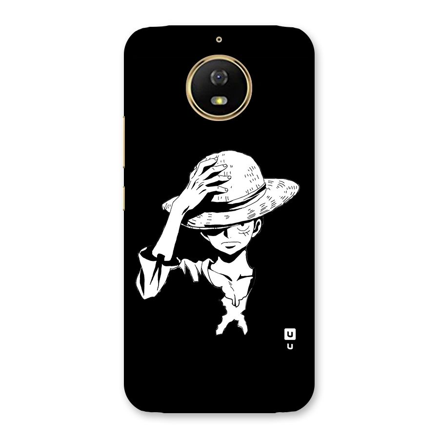 Anime One Piece Luffy Silhouette Back Case for Moto G5s