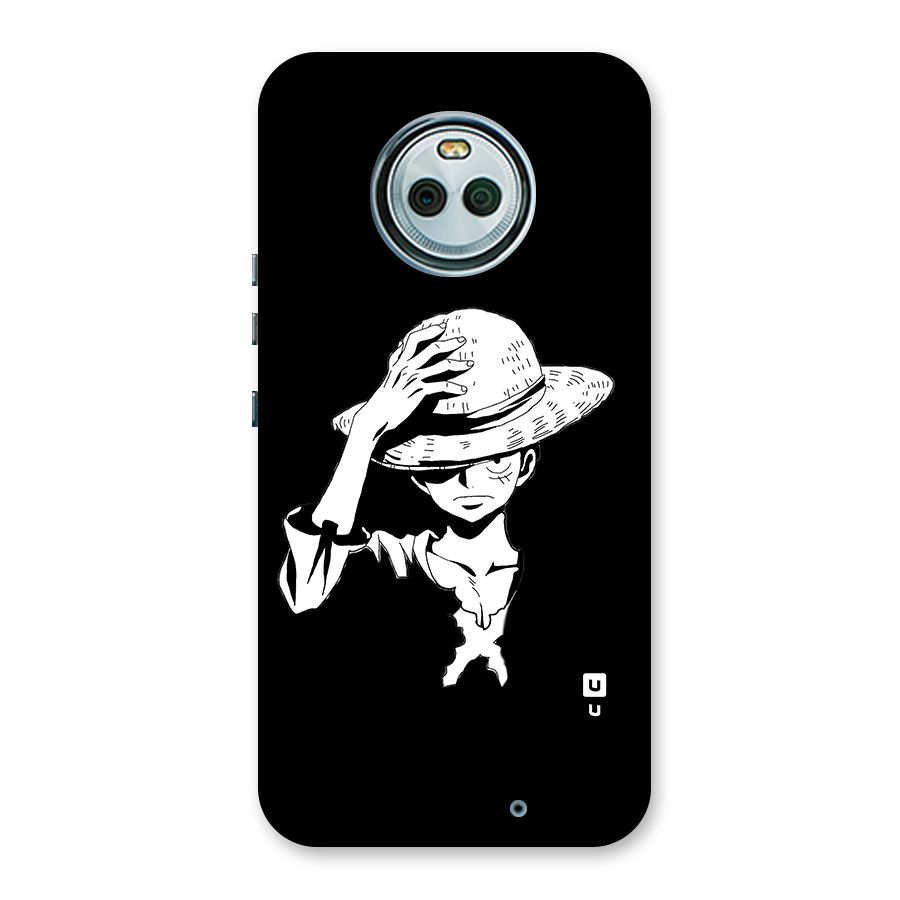 Anime One Piece Luffy Silhouette Back Case for Moto X4