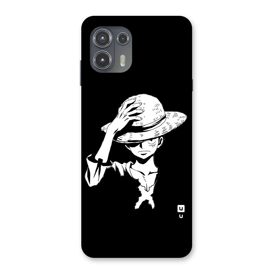 Anime One Piece Luffy Silhouette Back Case for Motorola Edge 20 Fusion