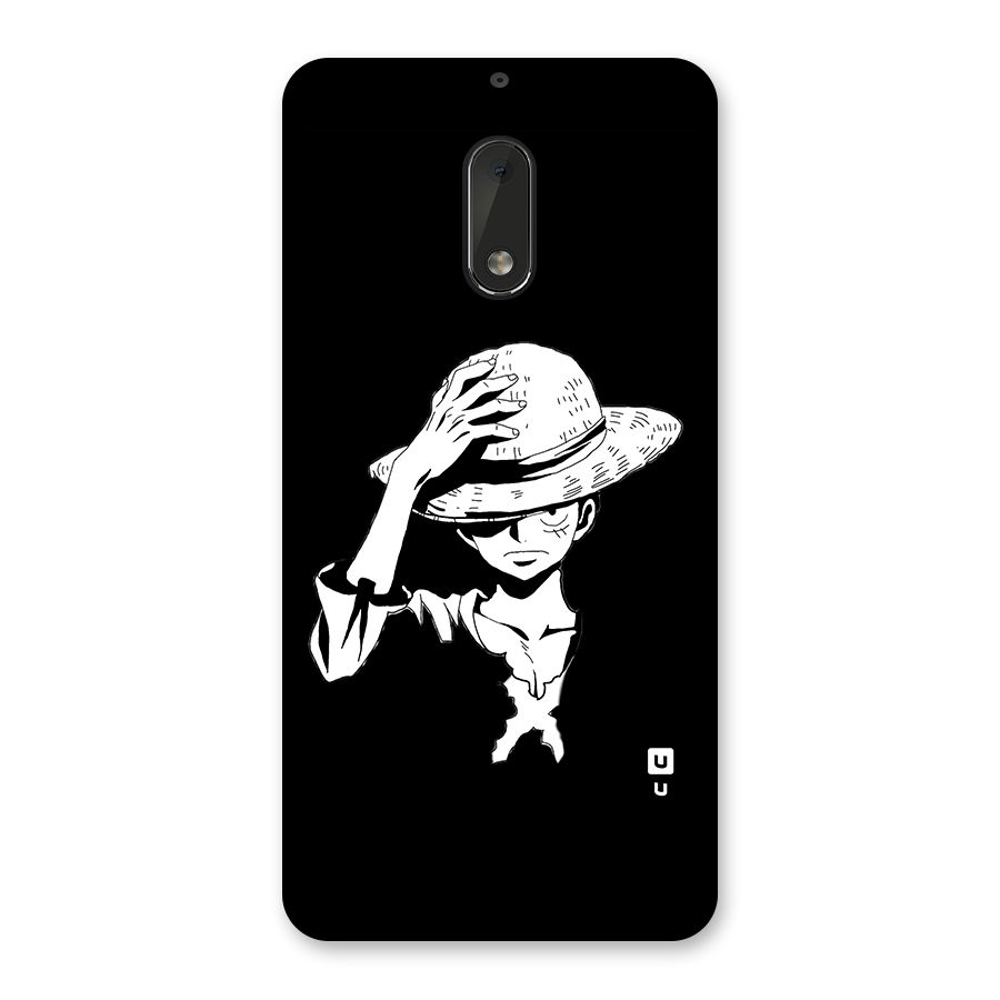 Anime One Piece Luffy Silhouette Back Case for Nokia 6