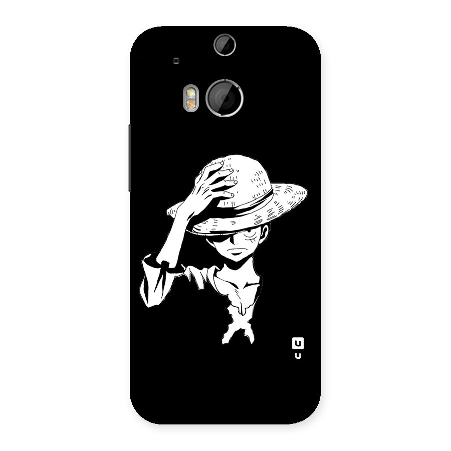 Anime One Piece Luffy Silhouette Back Case for One M8